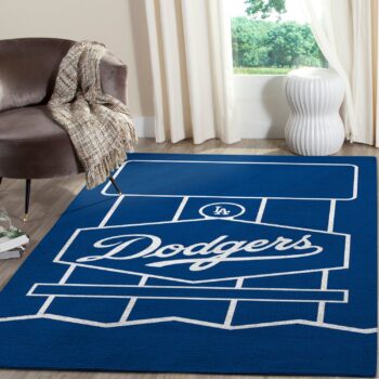 Los Angeles Dodgers Area Rug Mlb Baseball Team Logo Carpet Living Room Rugs Rug Regtangle Carpet Floor Decor Home Decor V710 0