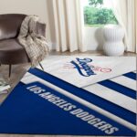 Los Angeles Dodgers Area Rug Mlb Baseball Team Logo Carpet Living Room Rugs Rug Regtangle Carpet Floor Decor Home Decor V712 0