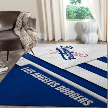 Los Angeles Dodgers Area Rug Mlb Baseball Team Logo Carpet Living Room Rugs Rug Regtangle Carpet Floor Decor Home Decor V712 0
