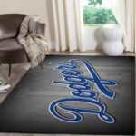 Los Angeles Dodgers Area Rug Mlb Baseball Team Logo Carpet Living Room Rugs Rug Regtangle Carpet Floor Decor Home Decor V715 0