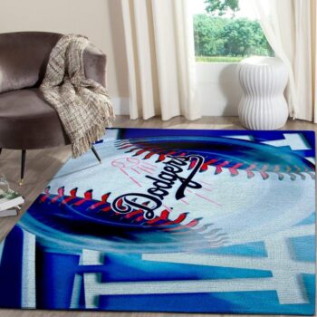 Los Angeles Dodgers Area Rug Mlb Baseball Team Logo Carpet Living Room Rugs Rug Regtangle Carpet Floor Decor Home Decor V719 0