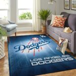 Los Angeles Dodgers Mlb Area Rugs Team Logo Living Room Carpet Sports Rug Regtangle Carpet Floor Decor Home Decor 0