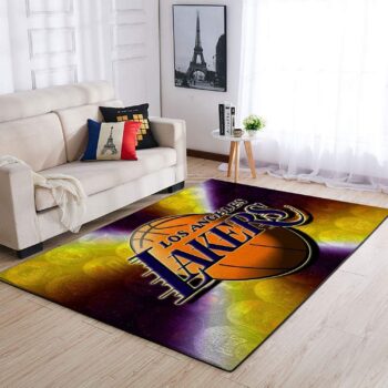 Los Angeles Lakers Area Rug Nba Basketball Team Logo Carpet Living Room Rugs Rug Regtangle Carpet Floor Decor Home Decor V529 0