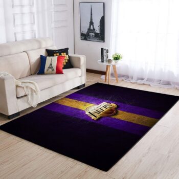 Los Angeles Lakers Area Rug Nba Basketball Team Logo Carpet Living Room Rugs Rug Regtangle Carpet Floor Decor Home Decor V530 0