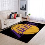 Los Angeles Lakers Area Rug Nba Basketball Team Logo Carpet Living Room Rugs Rug Regtangle Carpet Floor Decor Home Decor V531 0