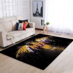 Los Angeles Lakers Area Rug Nba Basketball Team Logo Carpet Living Room Rugs Rug Regtangle Carpet Floor Decor Home Decor V533 0