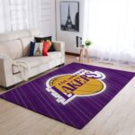 Los Angeles Lakers Area Rug Nba Basketball Team Logo Carpet Living Room Rugs Rug Regtangle Carpet Floor Decor Home Decor V535 0
