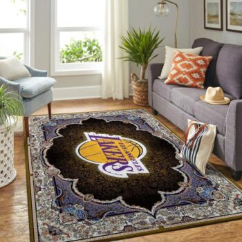 Los Angeles Lakers Area Rug Nba Basketball Team Logo Carpet Living Room Rugs Rug Regtangle Carpet Floor Decor Home Decor V541 0