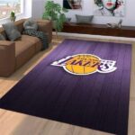 Los Angeles Lakers Area Rug Nba Basketball Team Logo Carpet Living Room Rugs Rug Regtangle Carpet Floor Decor Home Decor V542 0