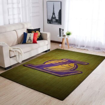 Los Angeles Lakers Area Rug Nba Basketball Team Logo Carpet Living Room Rugs Rug Regtangle Carpet Floor Decor Home Decor V551 0