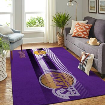 Los Angeles Lakers Nba Area Rugs Living Room Carpet Team Logo Sports Rug Regtangle Carpet Floor Decor Home Decor 0