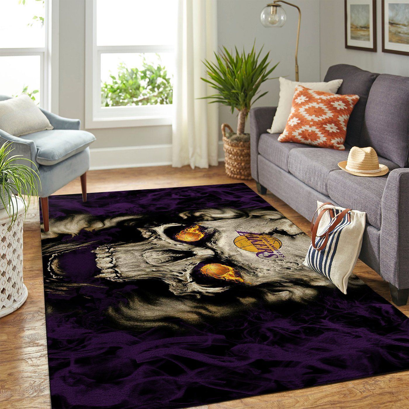 Los Angeles Lakers Nba Area Rugs Team Logo Skull Style Living Room Carpet Sports Rug Regtangle Carpet Floor Decor Home Decor 0 Los Angeles Lakers Nba Area Rugs Team Logo Skull Style Living Room Carpet Sports Rug Regtangle Carpet Floor Decor Home Decor 0