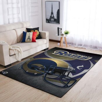Los Angeles Rams Area Rug Nfl Football Team Logo Carpet Living Room Rugs Rug Regtangle Carpet Floor Decor Home Decor V11154 0