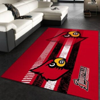 Louisville Cardinals Ncaa 2 Area Rug Living Room And Bed Room Rug Rug Regtangle Carpet Floor Decor Home Decor 0