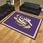 Lsu Tigers Area Rug Football Living Room Carpet Home Rug Regtangle Carpet Floor Decor Home Decor V11256 0