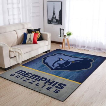 Memphis Grizzlies Nba Area Rugs Team Logo Living Room Carpet Sports Rug Regtangle Carpet Floor Decor Home Decor 0