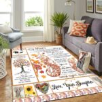 Miami Dolphins Nfl Rug Living Room Rug Home Decor Room Carpet Sport Custom Area Floor Home Decor 0