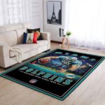 Miami Dolphins Nfl Team Pride Rectangle Area Rug Area Rug Living Room Carpet Rug Regtangle Carpet Floor Decor Home Decor 0