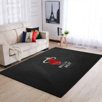 Miami Heat Area Rug Nba Basketball Team Logo Carpet Living Room Rugs Rug Regtangle Carpet Floor Decor Home Decor V1793 0