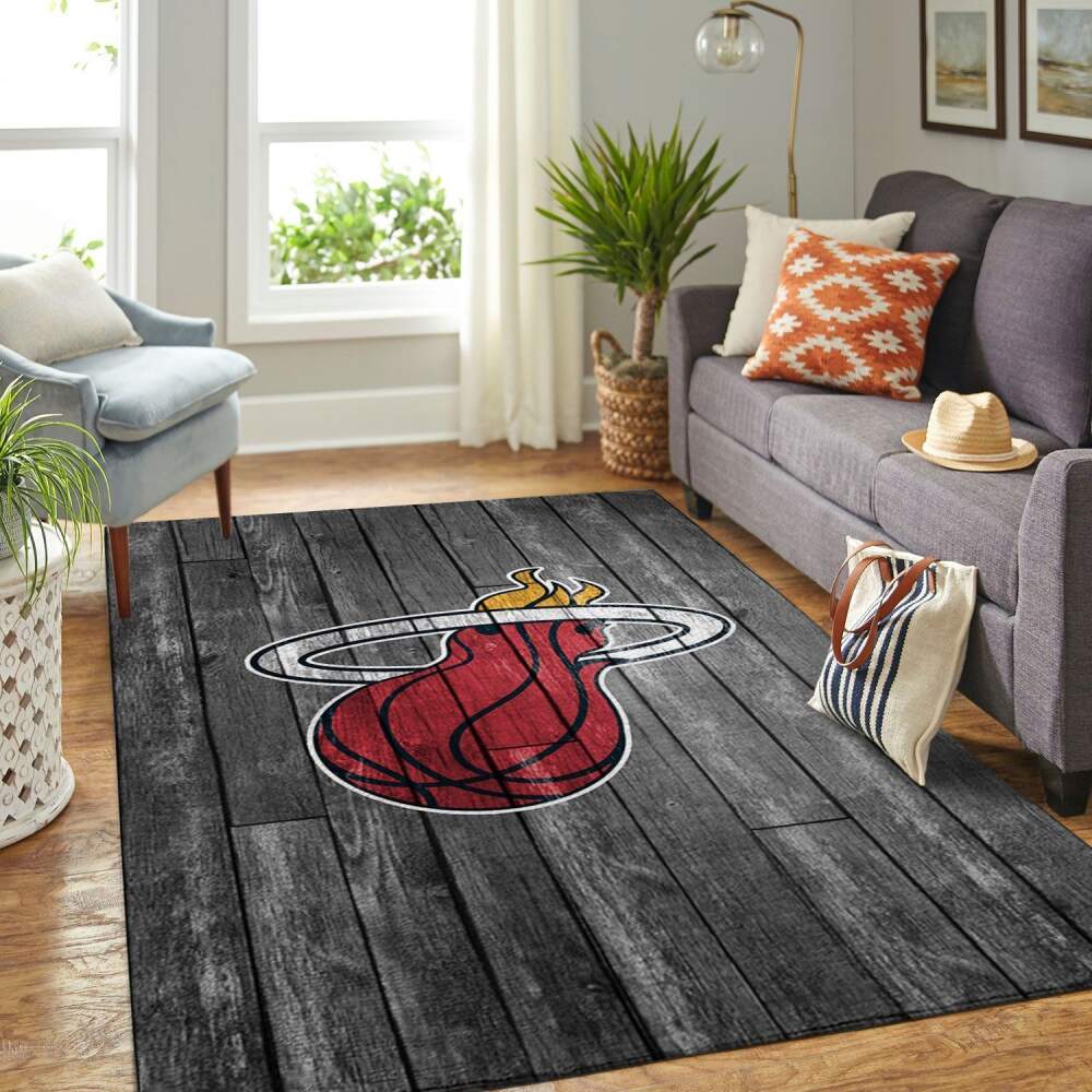 Miami Heat Nba Area Rugs Basketball Living Room Carpet Team Logo Gray Wooden Home Rug Regtangle Carpet Floor Decor Home Decor 0 Miami Heat Nba Area Rugs Basketball Living Room Carpet Team Logo Gray Wooden Home Rug Regtangle Carpet Floor Decor Home Decor 0