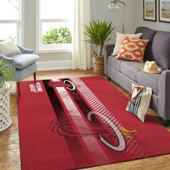 Miami Heat Nba Area Rugs Living Room Carpet Team Logo Sports Rug Regtangle Carpet Floor Decor Home Decor 0