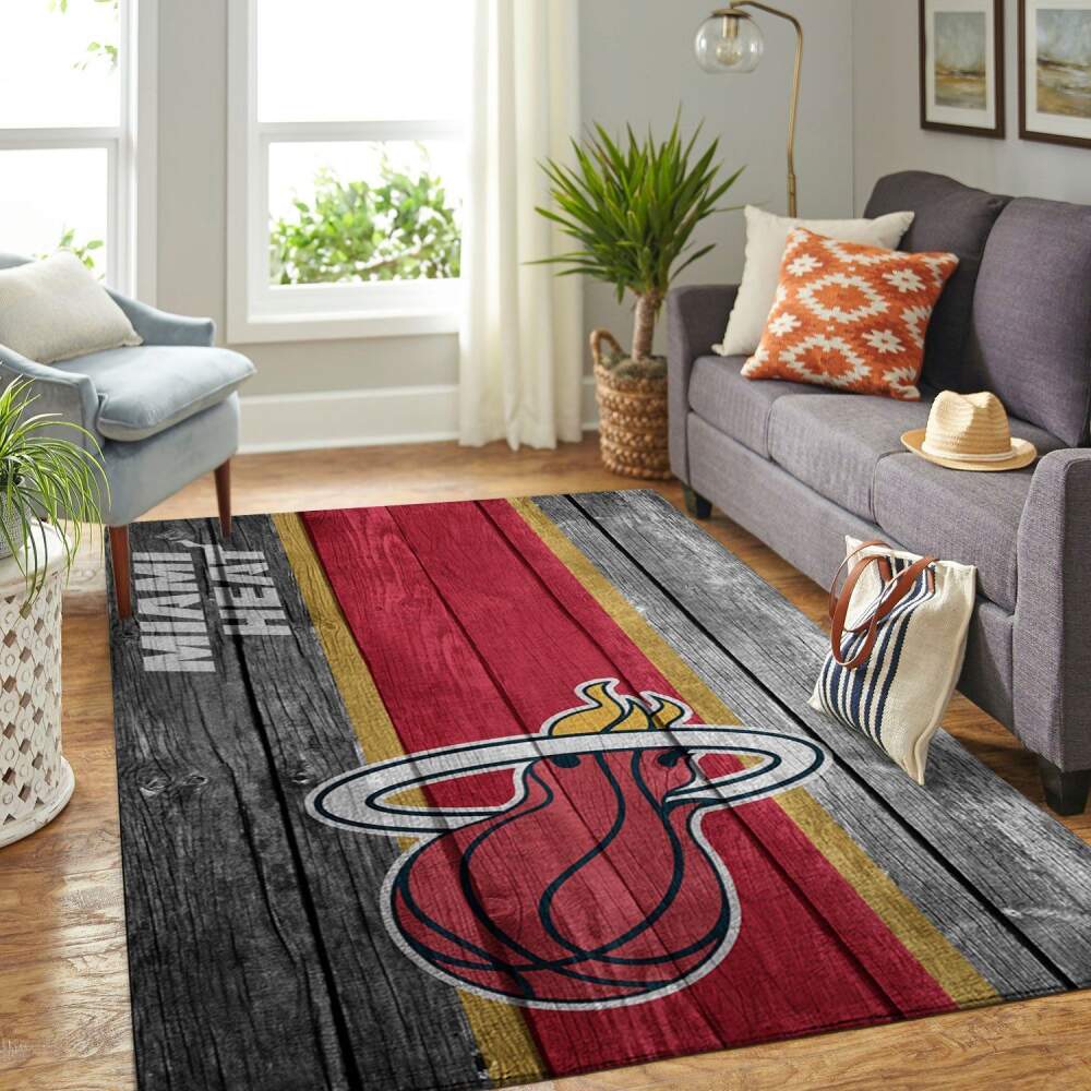 Miami Heat Nba Team Logo Area Rugs Wooden Style Living Room Carpet Sports Rug Regtangle Carpet Floor Decor Home Decor 0 Miami Heat Nba Team Logo Area Rugs Wooden Style Living Room Carpet Sports Rug Regtangle Carpet Floor Decor Home Decor 0