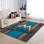 Miami Marlins Mlb Area Rugs Baseball Living Room Carpet Team Logo Wooden Style Home Rug Regtangle Carpet Floor Decor Home Decor 0