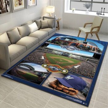 Milwaukee Brewers Mlb 11 Area Rug Living Room And Bed Room Rug Rug Regtangle Carpet Floor Decor Home Decor 0