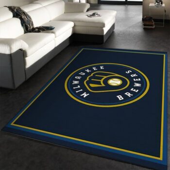 Milwaukee Brewers Mlb 17 Area Rug Living Room And Bed Room Rug Rug Regtangle Carpet Floor Decor Home Decor 0