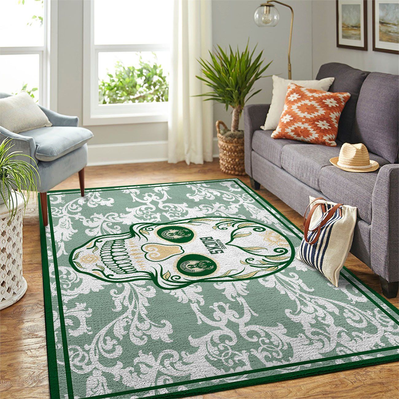 Milwaukee Bucks Nba Area Rugs Skull Flower Style Living Room Carpet Sports Rug Regtangle Carpet Floor Decor Home Decor 0 Milwaukee Bucks Nba Area Rugs Skull Flower Style Living Room Carpet Sports Rug Regtangle Carpet Floor Decor Home Decor 0