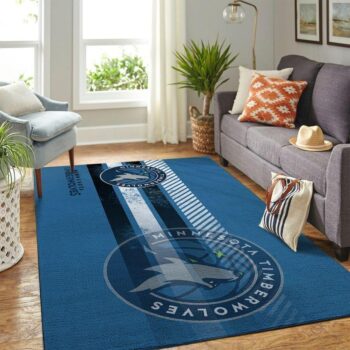 Minnesota Timberwolves Area Rug Nba Basketball Team Logo Carpet Living Room Rugs Rug Regtangle Carpet Floor Decor Home Decor V5551 0