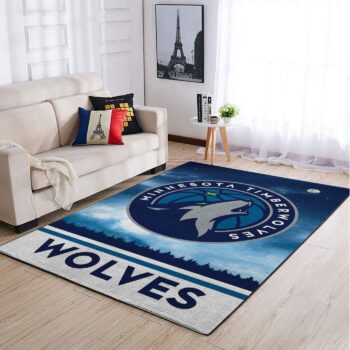 Minnesota Timberwolves Nba Area Rugs Team Logo Living Room Carpet Sports Rug Regtangle Carpet Floor Decor Home Decor 0