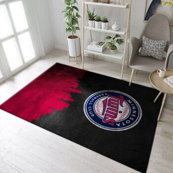 Minnesota Twins Mlb 8 Area Rug Living Room And Bed Room Rug Rug Regtangle Carpet Floor Decor Home Decor 0