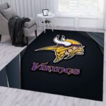 Minnesota Vikings Football Nfl 13 Area Rug Living Room And Bed Room Rug Rug Regtangle Carpet Floor Decor Home Decor 0