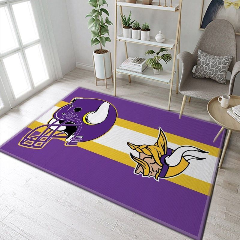 Minnesota Vikings Football Nfl 3 Area Rug Living Room And Bed Room Rug Rug Regtangle Carpet Floor Decor Home Decor 0 Minnesota Vikings Football Nfl 3 Area Rug Living Room And Bed Room Rug Rug Regtangle Carpet Floor Decor Home Decor 0