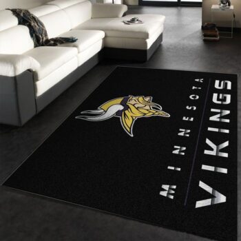 Minnesota Vikings Football Nfl 7 Area Rug Living Room And Bed Room Rug Rug Regtangle Carpet Floor Decor Home Decor 0