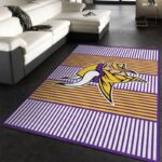 Minnesota Vikings Football Nfl 8 Area Rug Living Room And Bed Room Rug Rug Regtangle Carpet Floor Decor Home Decor 0