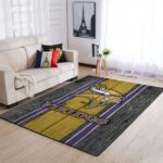 Minnesota Vikings Nfl Area Rugs Football Living Room Carpet Team Logo Wooden Style Home Rug Regtangle Carpet Floor Decor Home Decor 0