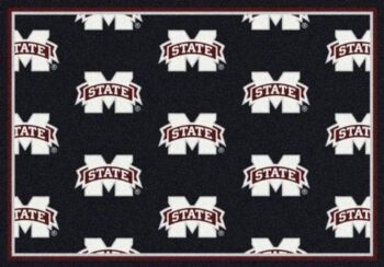 Mississippi State Bulldogs Area Rug Football Team Logo Carpet Living Room Rugs Rug Regtangle Carpet Floor Decor Home Decor V11078 0