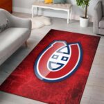 Montreal Canadiens Area Rugs Nhl Hockey Living Room Carpet Team Logo Floor Home Decor Rug Regtangle Carpet Floor Decor Home Decor 0