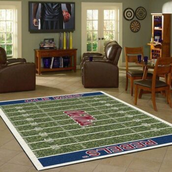 Nal Football Ole Miss Rebels Home Field Area Rugs Mississippi Football Home Decor Rug Regtangle Carpet Floor Decor Home Decor 0