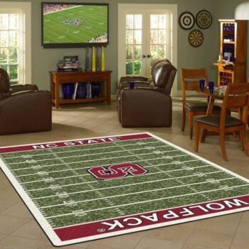 Nc State Wolfpack Area Rug Football Living Room Carpet Home Rug Regtangle Carpet Floor Decor Home Decor V11170 0