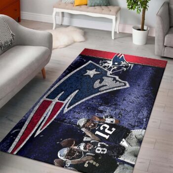 New England Patriots Area Rug Nfl Football Team Logo Carpet Living Room Rugs Rug Regtangle Carpet Floor Decor Home Decor V791 0