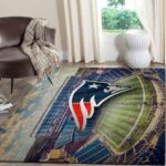 New England Patriots Area Rug Nfl Football Team Logo Carpet Living Room Rugs Rug Regtangle Carpet Floor Decor Home Decor V800 0