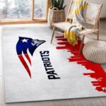 New England Patriots Nfl 11 Area Rug Living Room And Bed Room Rug Rug Regtangle Carpet Floor Decor Home Decor 0