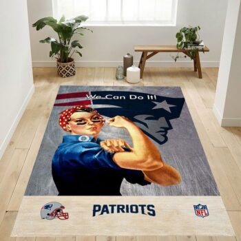 New England Patriots Nfl 16 Area Rug Living Room And Bed Room Rug Rug Regtangle Carpet Floor Decor Home Decor 0