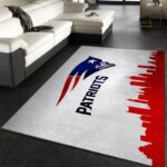 New England Patriots Nfl 17 Area Rug Living Room And Bed Room Rug Rug Regtangle Carpet Floor Decor Home Decor 0