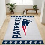 New England Patriots Nfl 18 Area Rug Living Room And Bed Room Rug Rug Regtangle Carpet Floor Decor Home Decor 0