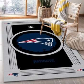 New England Patriots Nfl 26 Area Rug Living Room And Bed Room Rug Rug Regtangle Carpet Floor Decor Home Decor 0