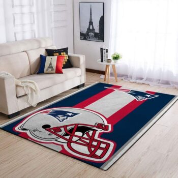 New England Patriots Nfl 28 Area Rug Living Room And Bed Room Rug Rug Regtangle Carpet Floor Decor Home Decor 0